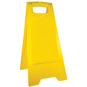 A-Frame Sign Plain Yellow