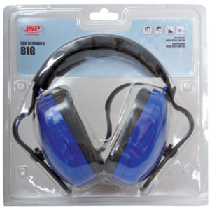 Big Blue™ Ear Defender Clam Packed