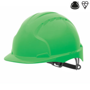 EVO®2 Safety Helmet with Slip Ratchet – Green