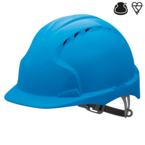 EVO®2 Safety Helmet with Slip Ratchet – Blue – Vented