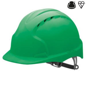 EVO®2 Safety Helmet with Slip Ratchet – Green – Vented