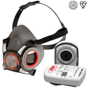 Force™ 8 Half-Mask with PressToCheck™  P3 Filters