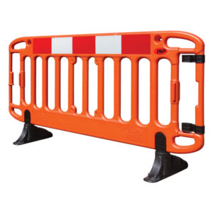 Frontier® 2M Traffic Barrier Anti-Trip Black Feet – Orange