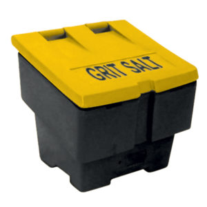 Grit Bin 1.75CUFT/50KG Black/Yellow