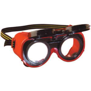 GW5 Flip Up Gas Welding Goggle Red HC lens