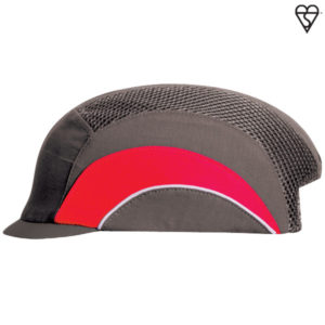 Hardcap A1+™ 2.5cm Micro Peak – Grey/Red