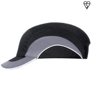 Hardcap A1+™ 5cm Short Peak – Black/Grey