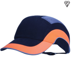 Hardcap A1+™ 7cm Long Peak – Black/Hi-Vis Orange