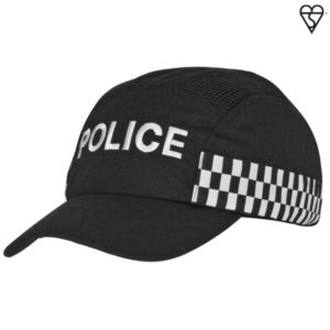 Hardcap A1+™ 7cm Long Peak – Police Straight Check