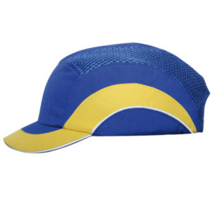 Hardcap A1+™ 5cm Short Peak – Blue/Yellow