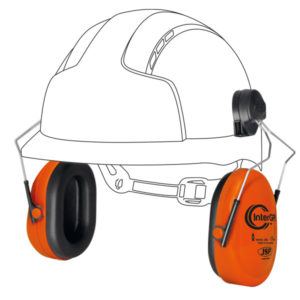 InterGPV™ Helmet Mounted Ear Defender Orange