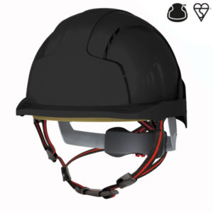 EVOLite® Skyworker™ Industrial Climbing Helmet – Black