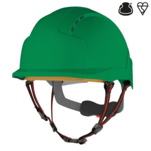 EVOLite® Skyworker™ Industrial Climbing Helmet – Green