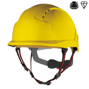 EVOLite® Skyworker™ Industrial Climbing Helmet – Yellow