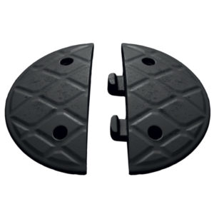 Jumbo™ 5cm End Caps Black (Pair)