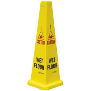 35 Collector Cone Wet Floor Yellow