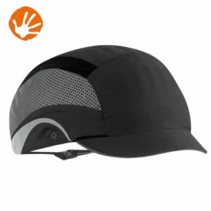 HardCap Aerolite® 2.5cm Micro Peak – Black