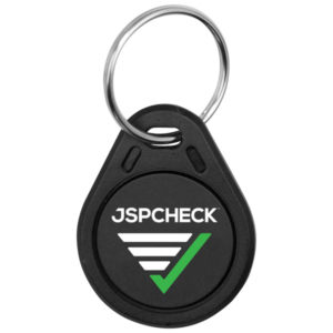 RFID Key fob style hanging tag key ring